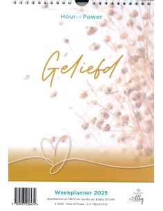 Weekplanner hour of power...