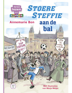 Stoere Steffie aan de bal