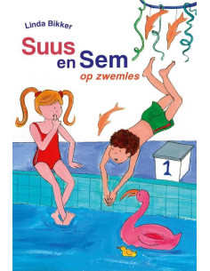 Suus en sem op zwemles