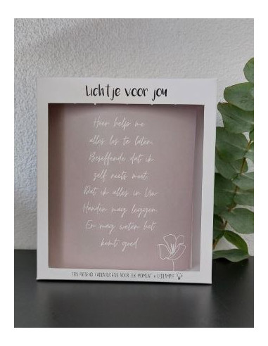 Lichtje voor jou - Heer help me
