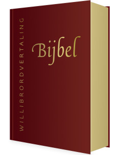 Bijbel willibrord rood leer...