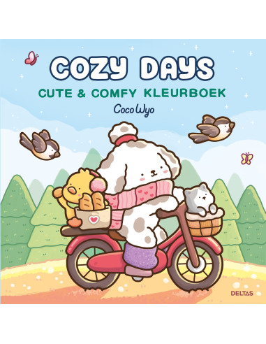 Cozy Days Cute & Comfy kleurboek Coco Wy