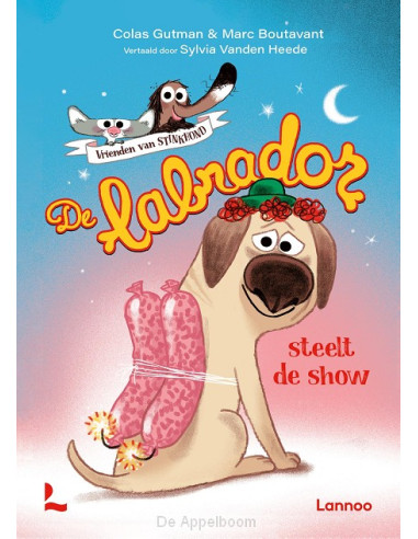 Labrador steelt de show