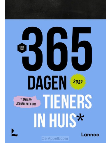 Scheurkalender 365 dagen tieners in huis