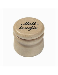 Melktandendoosje hout klein...