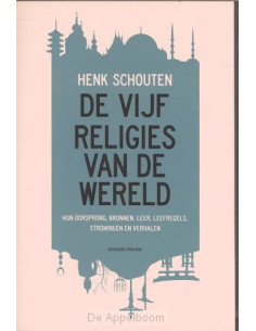 Vijf religies van de wereld