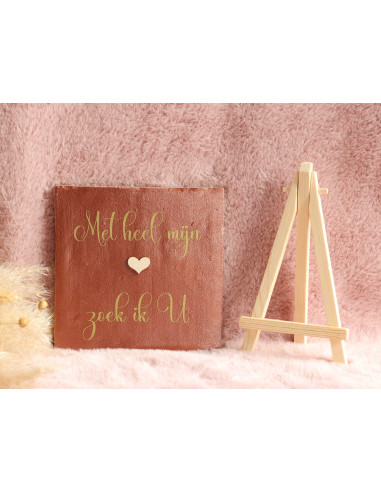 Tegeltje Met heel mijn hart zoek ik U