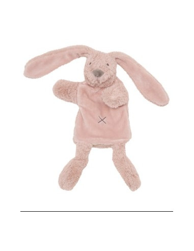 Old Pink Rabbit Richie Handpuppet