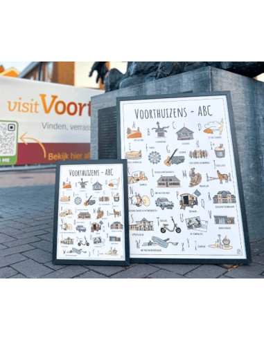 ABC poster Voorthuizen  30x40