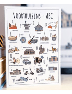 ABC ansichtkaart...