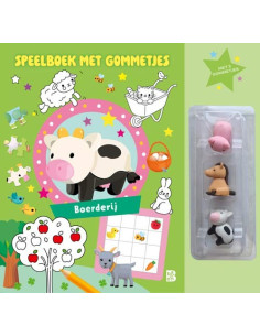 Speelboek met gommetjes:...