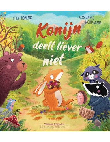 Konijn deelt liever niet