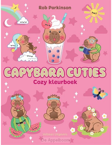 Capybara Cuties - Cozy Kleurboek