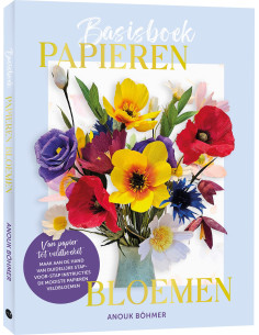 Basisboek papieren bloemen