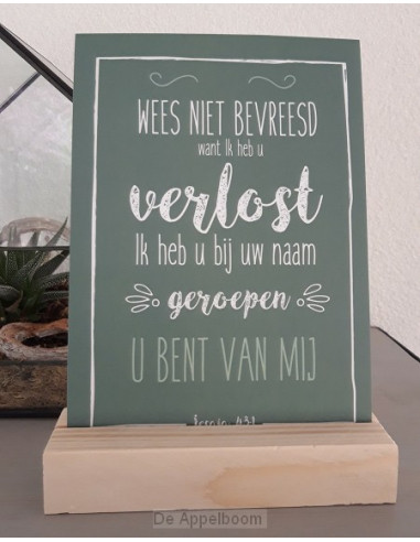 Kaarthouder 15 cm