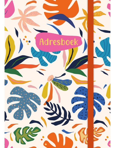 Adresboek (klein) - Vibrant Jungle