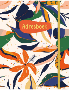 Adresboek (groot) - Vibrant...