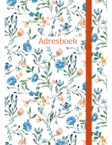 Adresboek (klein) - Romantic Florals