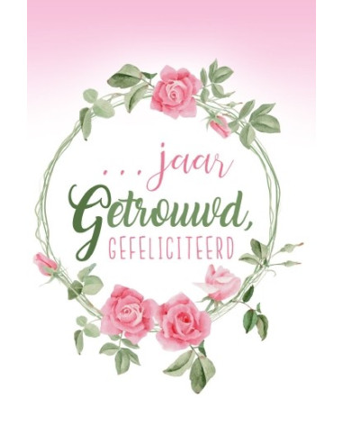 Wenskaart echtvereniging