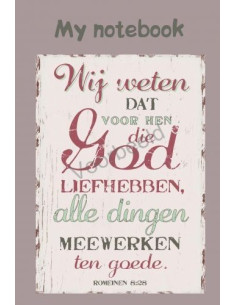 Notitieboek a6 Wij weten...