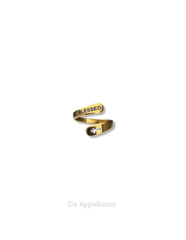 Ring  Blessed  goud  one seize