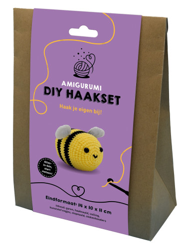 Amigurumi DIY haakset - Bij