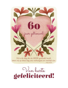 60 jaar getrouwd