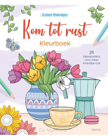 Color therapy Kom tot rust Kleurboek