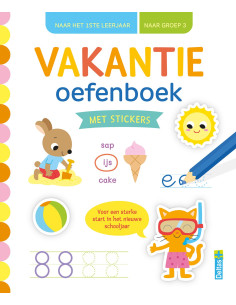 Vakantie oefenboek met...