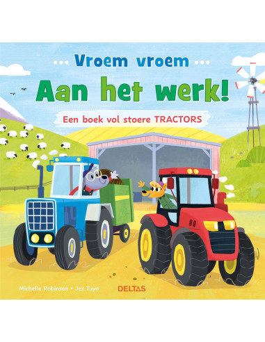Vroem vroem - Aan het werk! Een boek vol