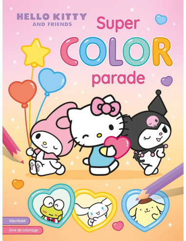 Hello Kitty and Friends Super Color Para