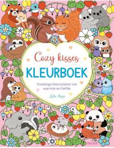 Cozy kisses kleurboek