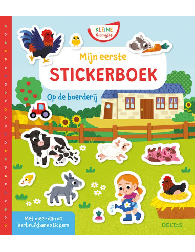 Mijn eerste stickerboek Kleine Handjes -