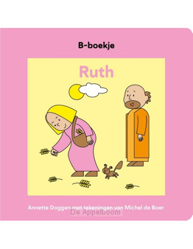 Ruth B-boekje midprice 14x14cm