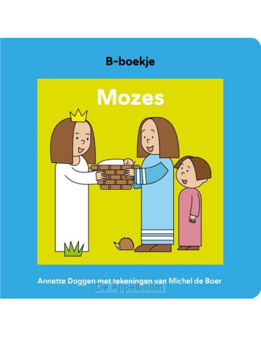 Mozes B-boekje midprice 14x14cm