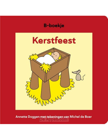 Kerstfeest B-boekje midprice 14x14cm