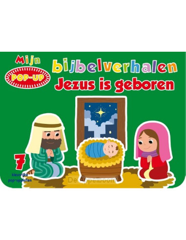 Jezus is geboren pop-up