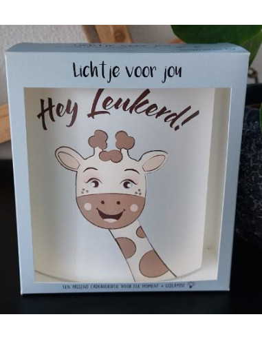 Lichtje voor jou : Hey leukerd!