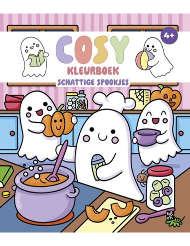 Cosy kleurboek: Schattige spookjes