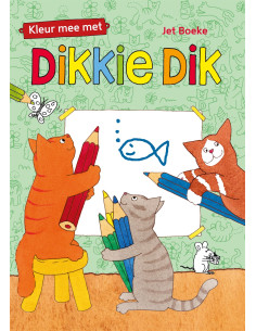 Kleur mee met Dikkie Dik