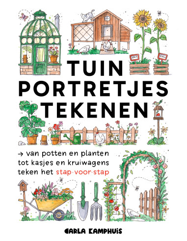 Tuinportretjes tekenen