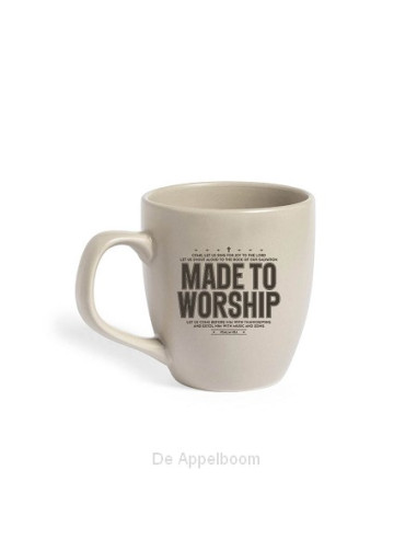 Mok keramiek Made to worship