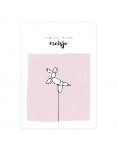 Een lief klein meisje