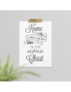 Home is where each lives