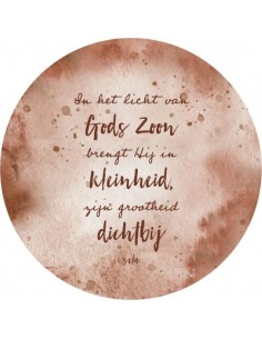 Muurcirkel Kerst In het...