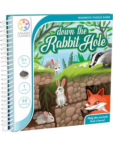 Magnetic Travel Game Rabbit Hole