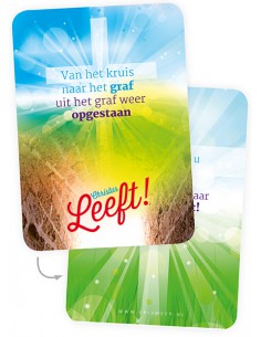 A7-kaartje Christus leeft!