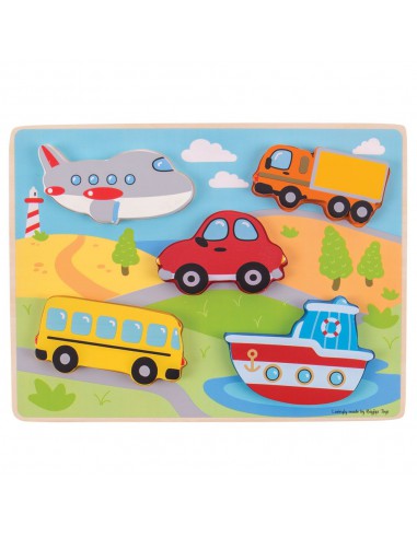 Grote stukken puzzel Transport