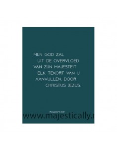 Kaart overvloed van Zijn...