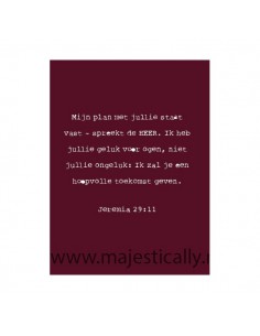 Kaart mijn plan met jullie